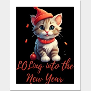 Christmas and New Year Hugs' collection Posters and Art